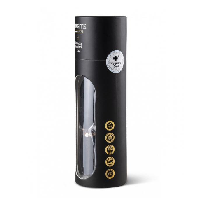 VIRGITE G3 BLACK EDITION- HUEVO VIBRADOR CON MANDO A DISTANCIA